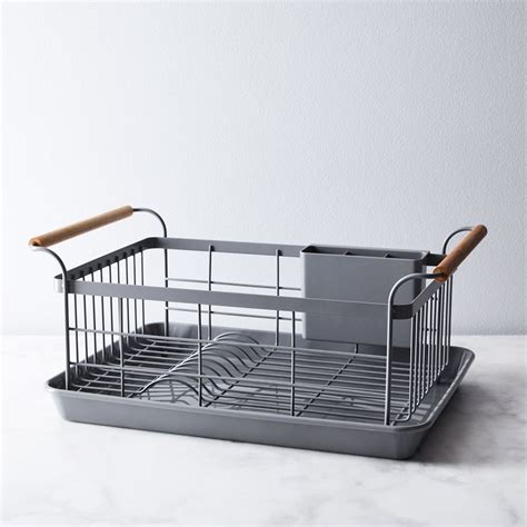 yamazaki home wood & steel slim storage cabinet|yamazaki dishwashing rack.